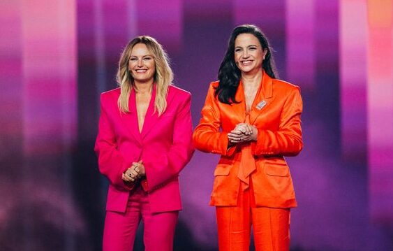 Petra Mede i Malin Ackermann