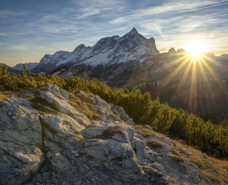 Izlazak sunca na planini