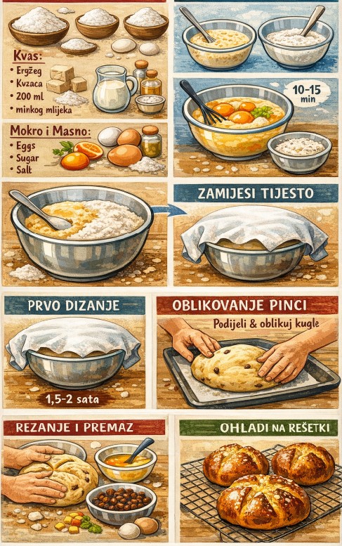 pinca, recept