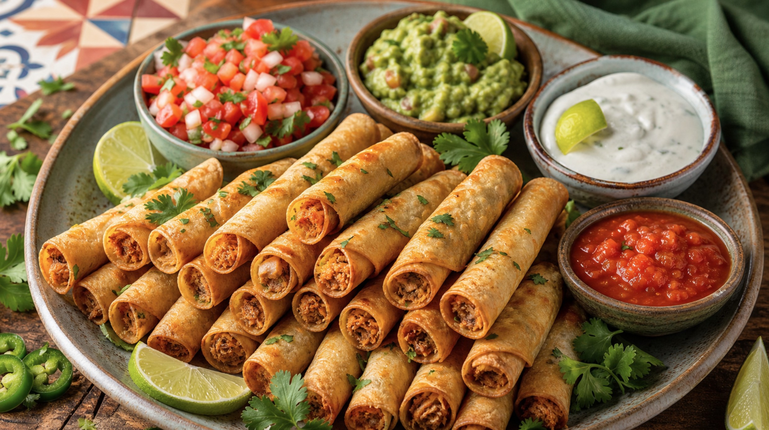 hrana, taquitos, recept