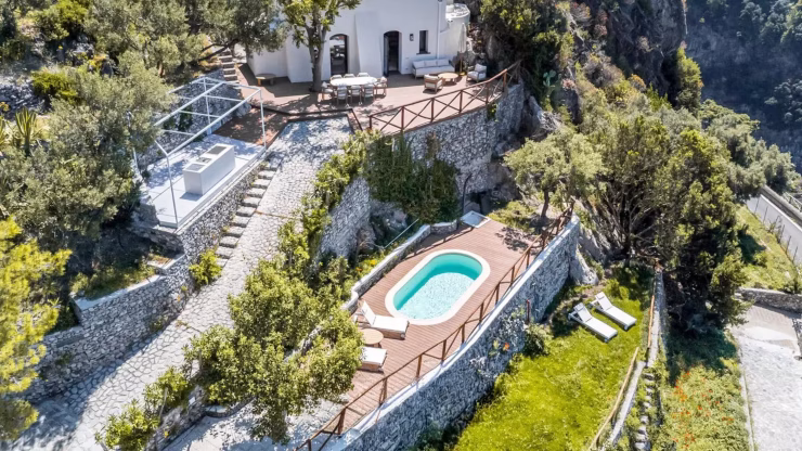 vila, amalfi obala