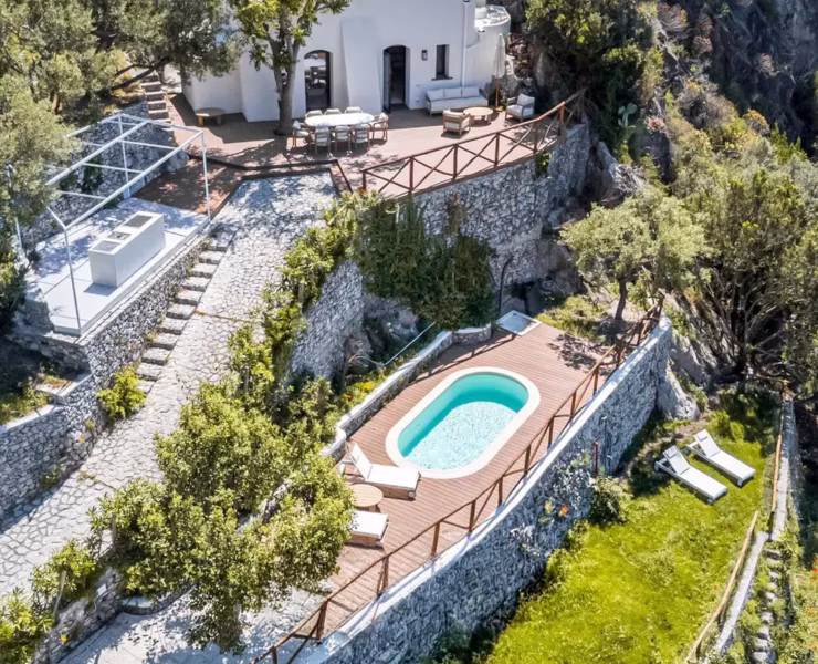 vila, amalfi obala