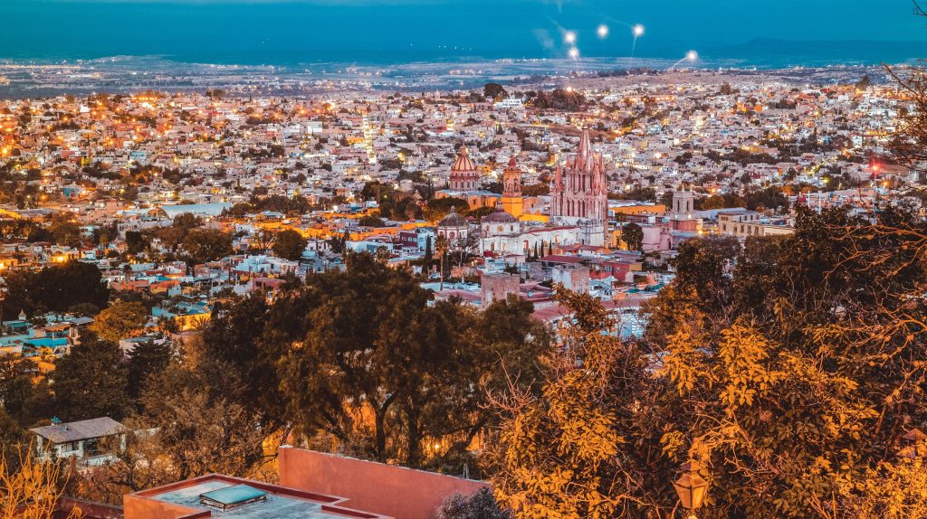 San Miguel de Allende, Meksiko, grad