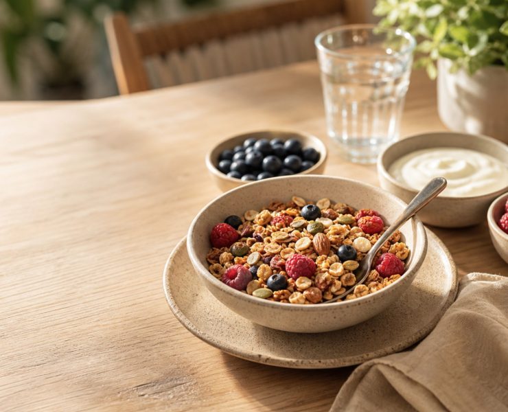 granola, dorucak